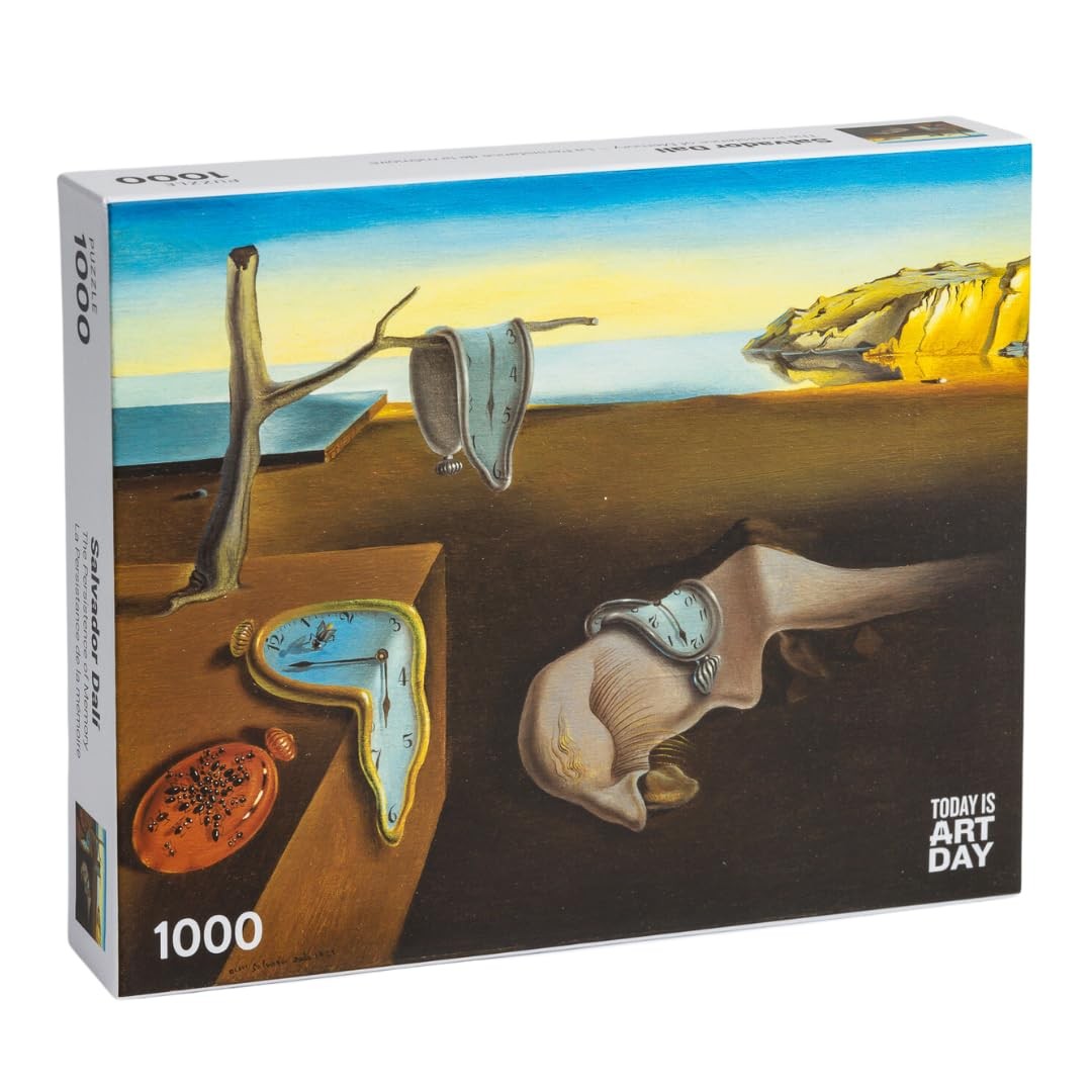 Today is Art Day - Salvador Dali - Persistence of Memory - Puzzle - 1000-piece