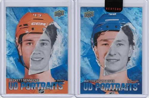 2025-26 UPPER DECK UD PORTRAITS BECKETT SENNECKE MATTHEW SCHAEFER ROOKIE YEAR