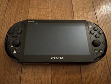 Sony PlayStation Vita Slim PS VITA PCH-2001 Black with Memory Card