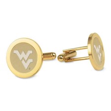 WV Logo Gold Cufflinks