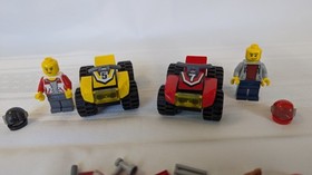 LEGO CITY 60148 ATV RACE TEAM & 60224 SATELLITE SERVICE MISSION (50/5ai)