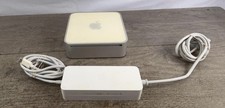Apple Mac Mini A1176 Desktop Untested White DVI USB FireWire W/ Power Adapter