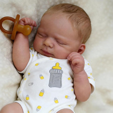 Reborn Baby Dolls Full Body-18 in Realistic Baby Doll Boy Lifelike Newborn Babie