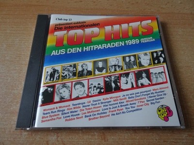 CD Top 13 Internationale Top Hits 1/2 1989: Blue System U2 Les McKeown Kim Wilde