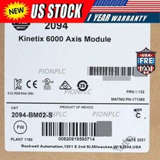 Allen-Bradley 2094-BM02-S Integrated Axis Module 15A Servo Drive US Free Tax
