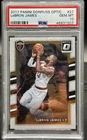 2017 PANINI DONRUSS OPTIC BASKETBALL CARD #27 LEBRON JAMES PSA 10 NBA CAVALIERS