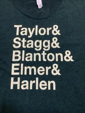 Buffalo Trace Bourbon Shirt Size L Green Stagg Blanton Elmer