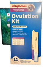 WALGREENS OVULATION KIT Sealed - Includes 10 Ovulation Tests  1 Pregnancy Test