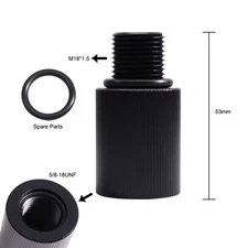 Acecare Thread Converter 5/8-18UNF to M18*1.5 PCP Paintball Tank Adapter