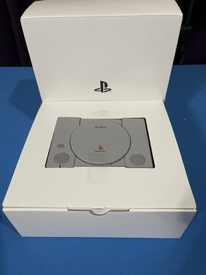 Sony Playstation One Mini Classic SCPH-1000R gaming console 2 controllers