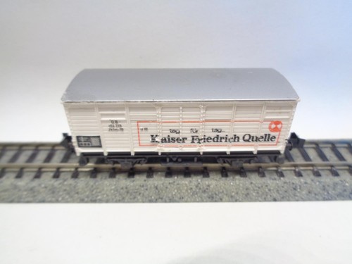 MINITRIX Güterwagen KAISER FRIEDRICH QUELLE (19815) | Condition: Gebraucht