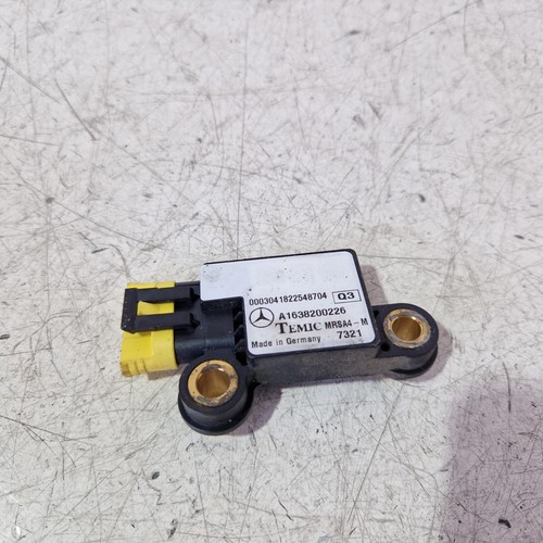 ML28* Mercedes ML W163 Mopf Steuergerät Airbag Crashsensor Sensor A1638200226
