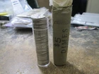 ORIGINAL ROLL OF 50 US 1945 MERCURY DIMES UNCIRCULATED- NICE