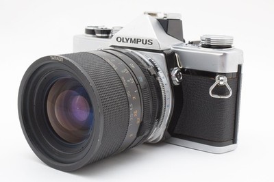 [Very Good]Olympus OM-1 Silver SLR Film Camera Tamron 35-70mm f/3,5-4,5 Lens