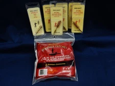 Lot of Pro-Shot .44 Cal Spear Tip Jag Brushes Patches Cleaning Kit Supplies
