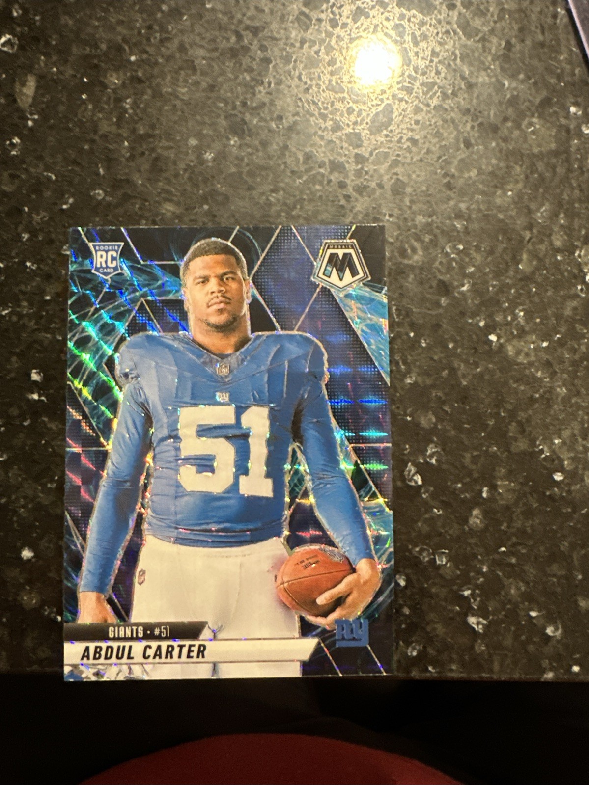 2025 Panini Mosaic #282 Abdul Carter Mosaic Genesis