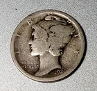 1920 Mercury Silver Dime Circ. P Mint