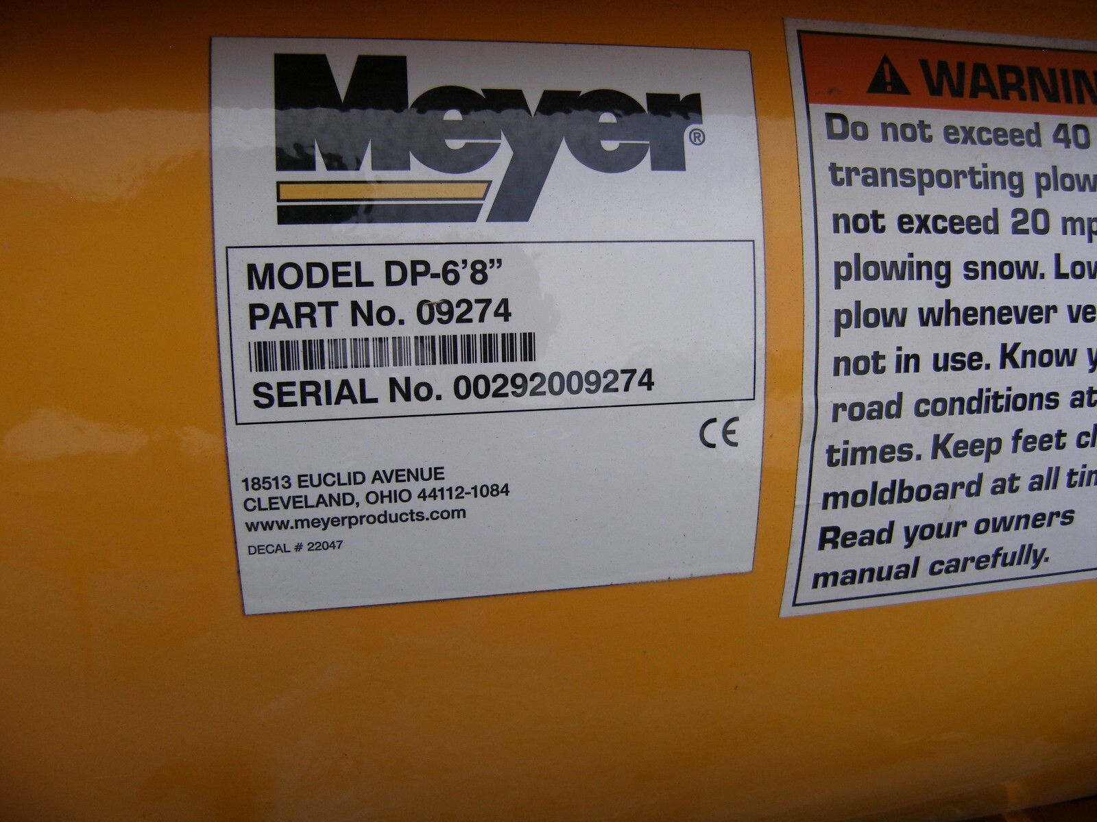 used snow plows meyers for sale eBay