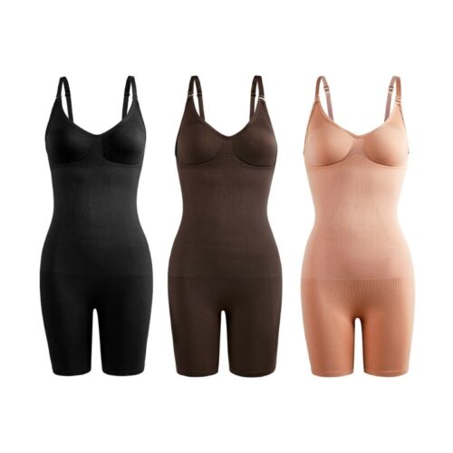 Women Bodysuits Shapewear Sleeveless Shapewear Bodysuit for Women Tummy Control - Picture 1 of 17