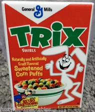 Trix Vintage Cereal Box 2" x 3" Refrigerator or Locker MAGNET