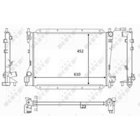 NRF 59050 KüHler MotorküHler WasserküHler MotorküHlung