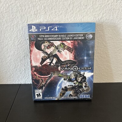 10th Anniversary Ps4 Launch Bundles Bayonetta And Vanquish 10th Anniversary  Bundle Launch Edition PS4 STEELBOOK 10086632514|