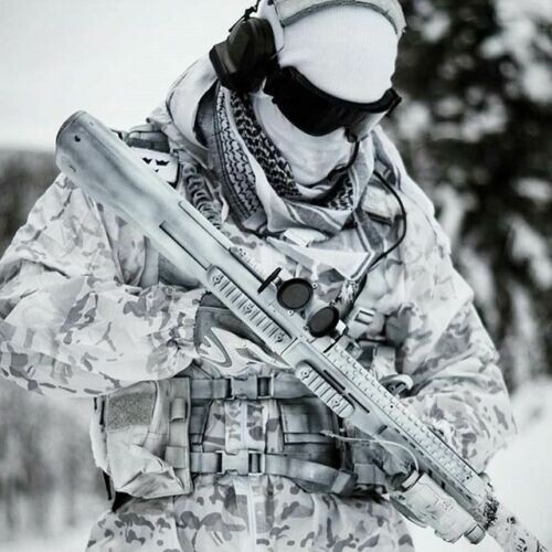 Multicam Alpine White Camouflage Suit | Winter Snow Camouflage Set ...