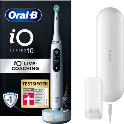 71519344 Oral-B Elektrische Zahnbürste iO Series 10 in stardust white *NEU*