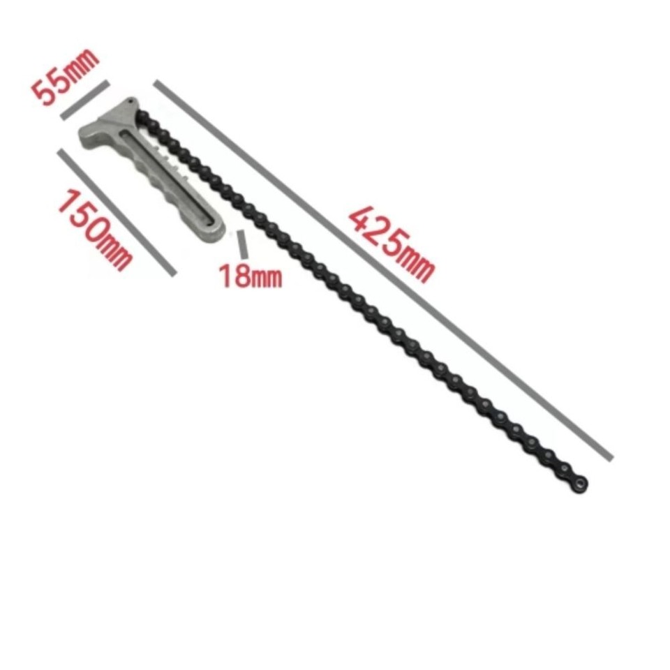 Car Engine Oil Filter Chain Wrench Remover Tools Plier Car Repair Tools