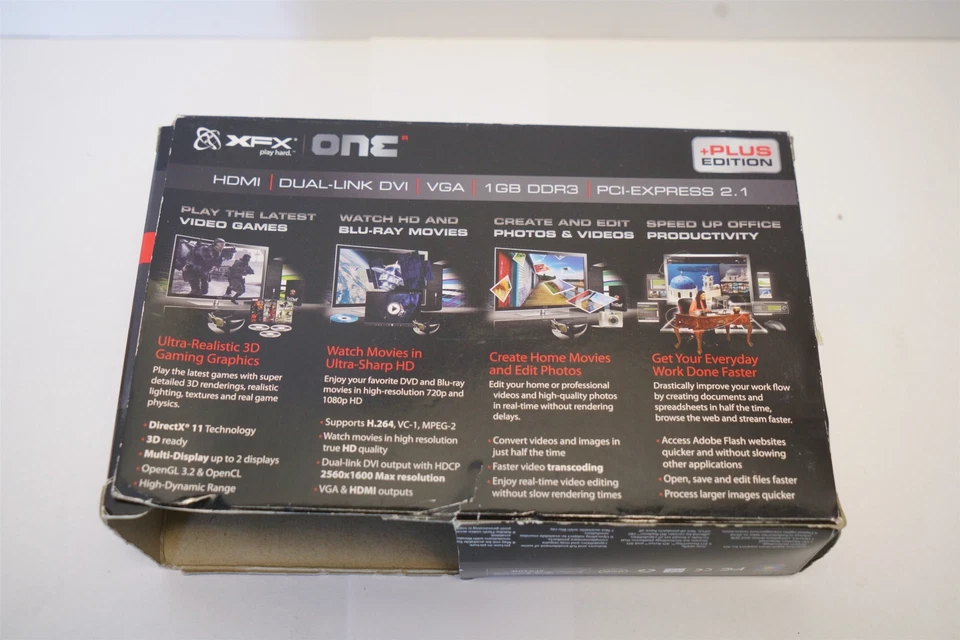 XFX ON-XFX1-PL Radeon HD 5450 1GB DDR3 HDMI DVI VGA PCI-E - NOS - Image 4 of 4