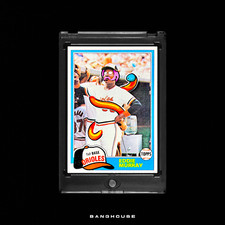 1/1 EDDIE MURRAY 💎 1981 TOPPS PIMPIN SSP 💎 NEW PENINI: ONE OF ONE ART