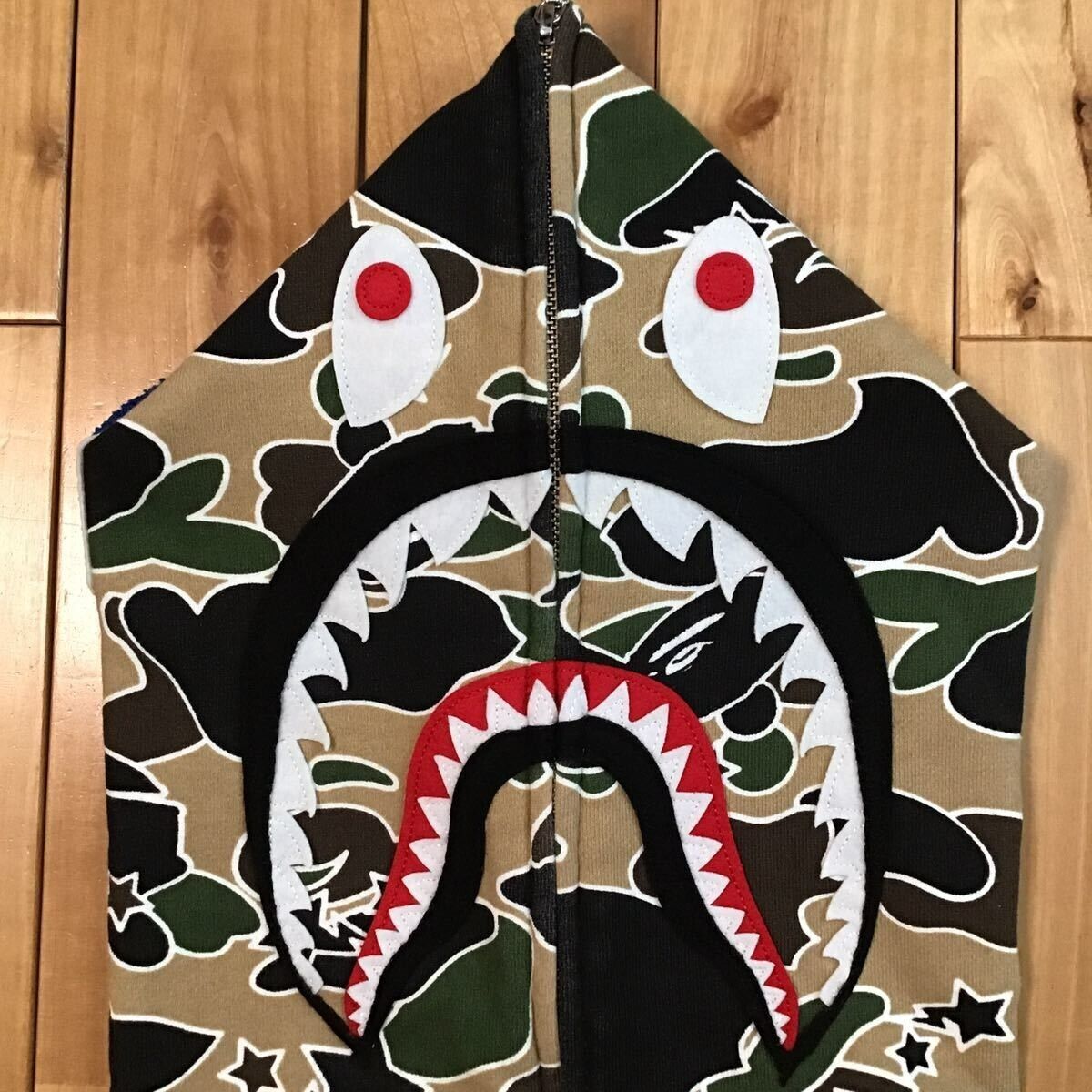 BAPE Sta camo shark full zip hoodie a bathing ape psyche BAPE Sta camo shark full zip hoodie a bathing ape psyche