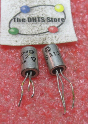 2SA12 A12 Hitachi Germanium Ge PNP Transistor - Used Pulls Qty 2