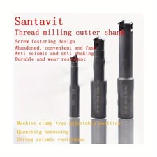 Thread milling cutter CNC thread hole machining rack SMT multi blade hole thread