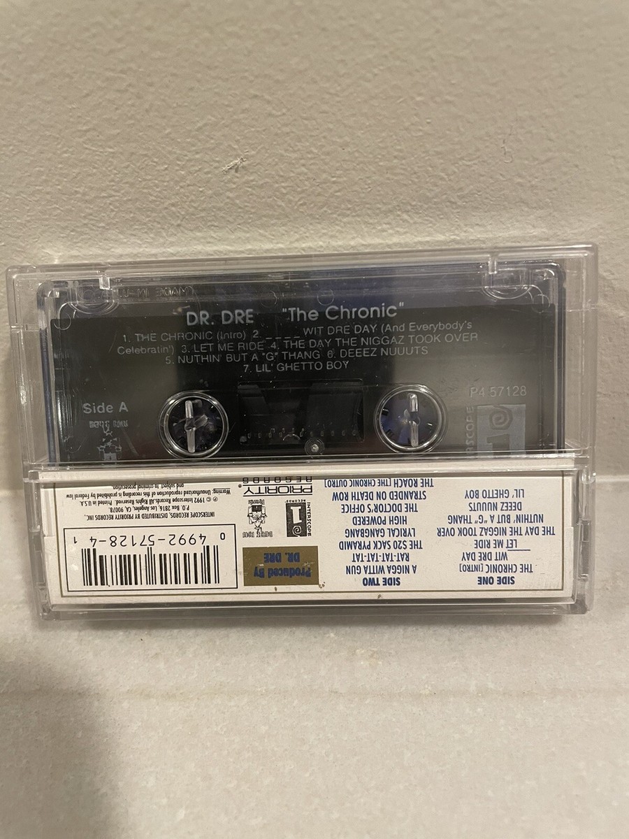 Dr. Dre The Chronic Original Press Cassette Tape , Fast Shipping