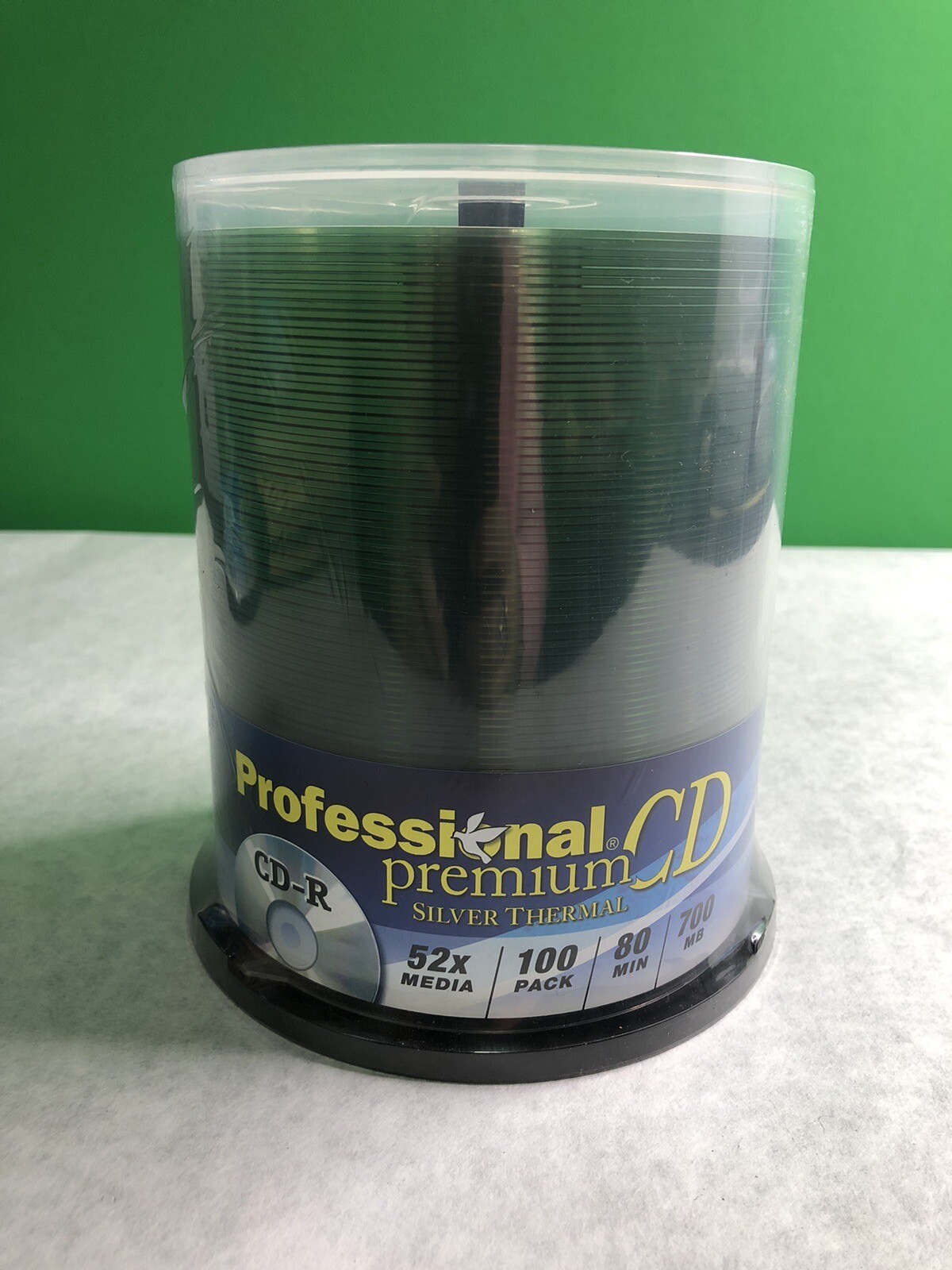Kingdom Professional Premium CD CD-R 52x Media 100 Pack 80 Minutes 700 MB New