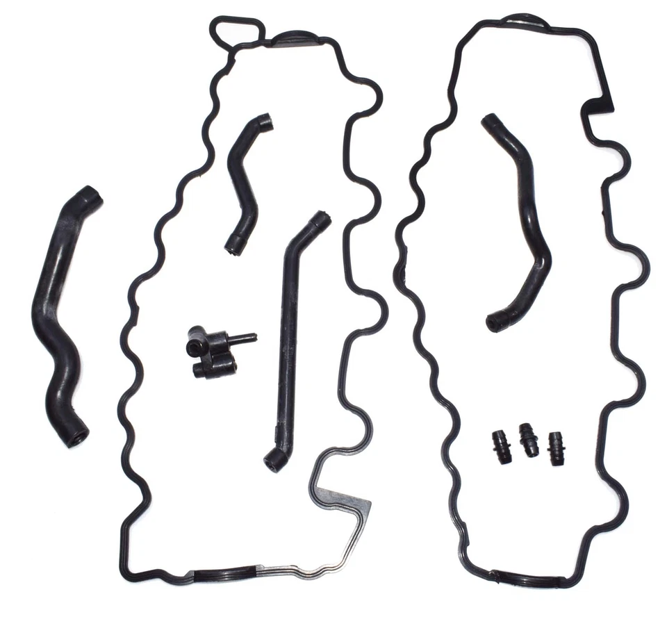 Nuevo kit de junta de cubierta de válvula y manguera de respirador para Mercedes V8 C240 C280 S430 CLK320 Foto 4 de 4