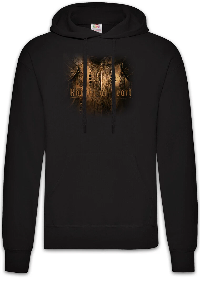 Knight At Heart Hoodie Pullover Armor Knights Virtues Medieval Armored