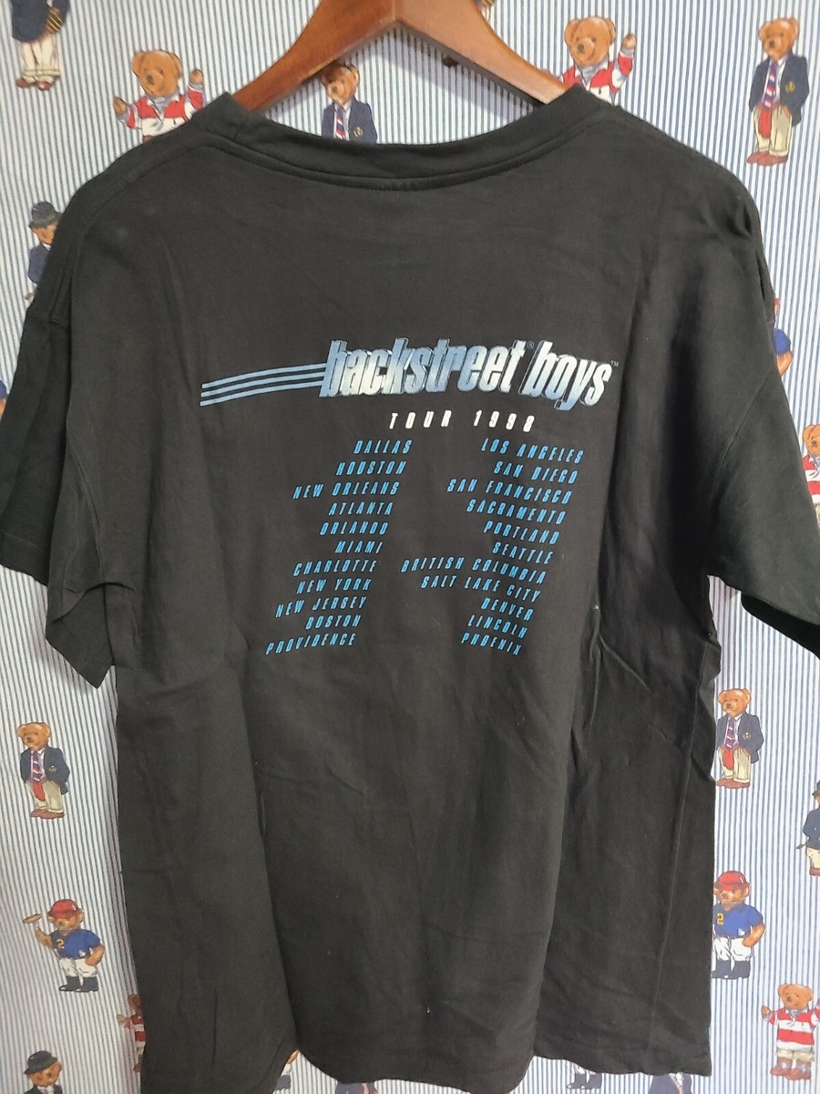Vintage 1998 Backstreet Boys BackStreets Back Tour Shirt Boy