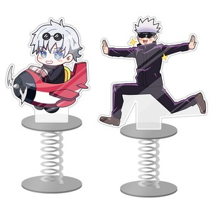 1pc Anime Jujutsu Kaisen Acrylic Spring Shake Stand Model Toy Desk Decor Otaku | eBay