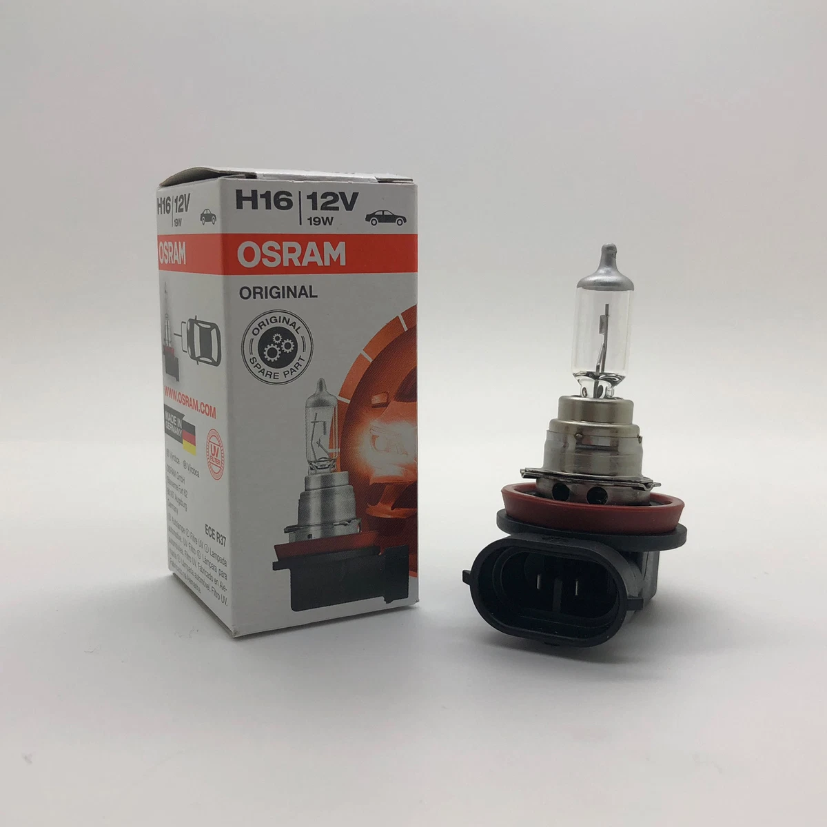 Osram H16 64219L Halogen Front Fog Bulb 12v 19w PGJ19 3 eBay