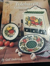 TOLEHAVEN COLLECTION Vol.7 • 6 Projects 1996 Tole Painting Book by Gail Anderson
