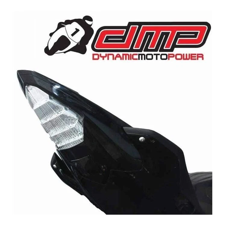 Yamaha YZF-R6 YZF R6 2008-2016 DMP ahumado LED red eléctrica luz trasera integrada Foto 2 de 4