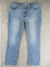 Lee Jeans Womens 39x29 Blue Denim Regular Fit Straight Leg Retro Outdoors