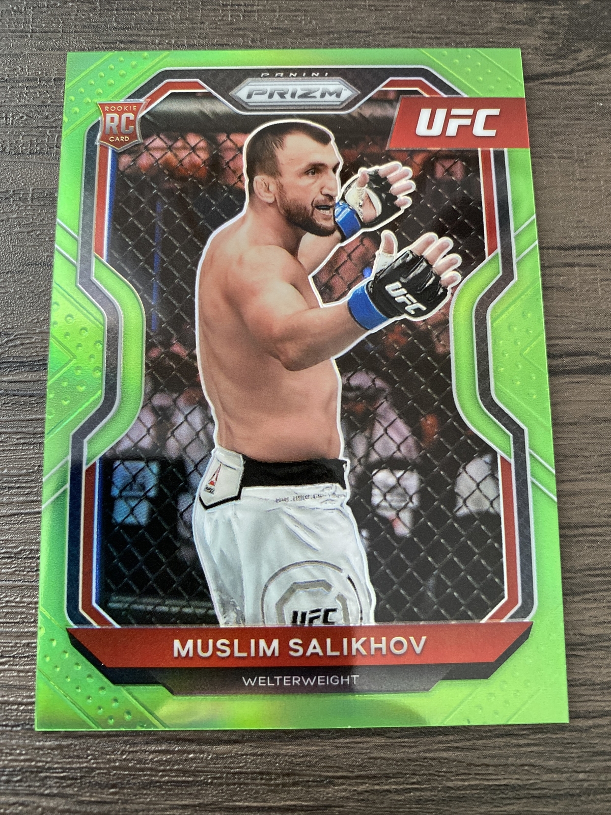 2021 PRIZM GREEN Muslim Salikhov # 43/75 VERY LIMITED
