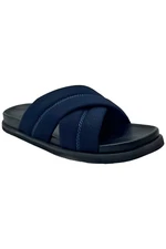 Donald Pliner Men's Park Nylon Slip On Sandals Indigo