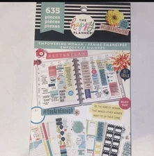 Happy Planner Stickers Fitness/ Empowering women/ Pregnancy/ Essential Planning 