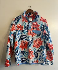 Patagonia W's Lightweight Synchilla Snap T Pullover Fleece Manoa Dusk Blue M