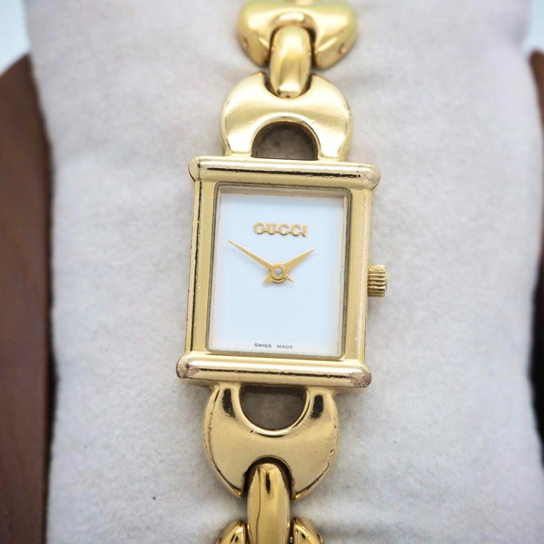 Gucci 1800L Watch Quartz 16.5mm Women's White Dial Swiss Gucci 1800L Watch Quartz 16.5mm Women's White Dial Swiss