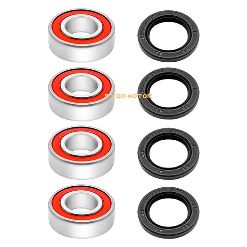 Front Wheel Hub Bearings Seals for Honda Rancher 350 2x4 TRX350TE/TM